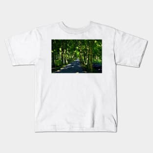 A Dappled Path Kids T-Shirt